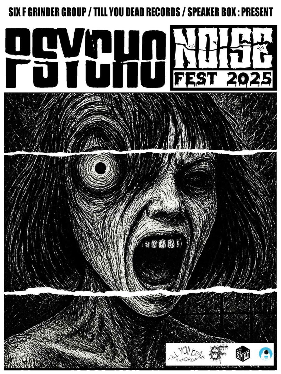 The poster of Pschyo Noise Fest 2025 in Bangkok