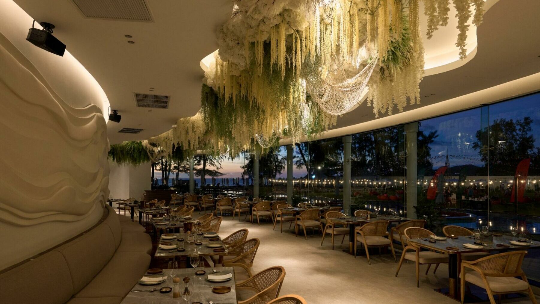 The indoor area of N Restaurant