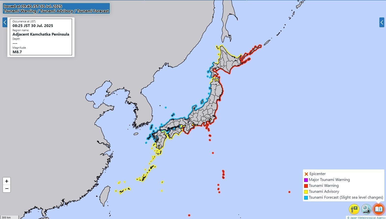 Japan and US issue tsunami alerts after mega quake | News by Thaiger