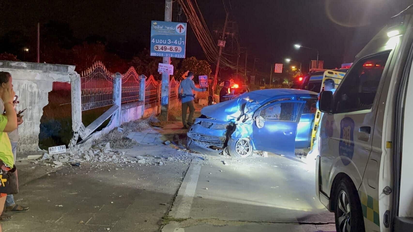 Fatal curve: Landlord’s life ends in horror smash on pattaya bend | News by Thaiger