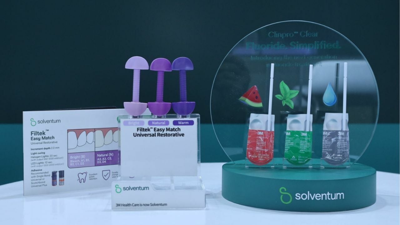 3M™ Filtek™ Easy Match and 3M™ Clinpro™ Clear Fluoride Treatment