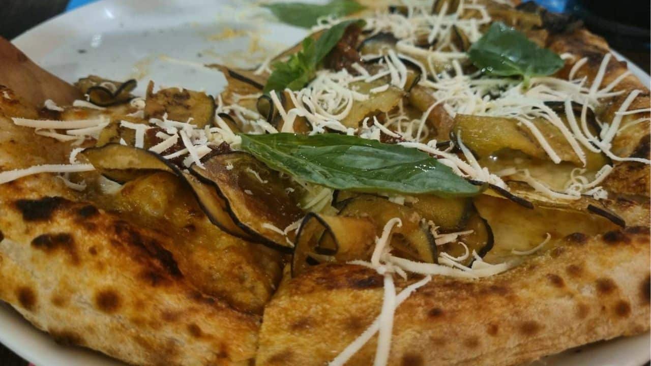 The Norma Not Normal pizza that I had at Via Emillia