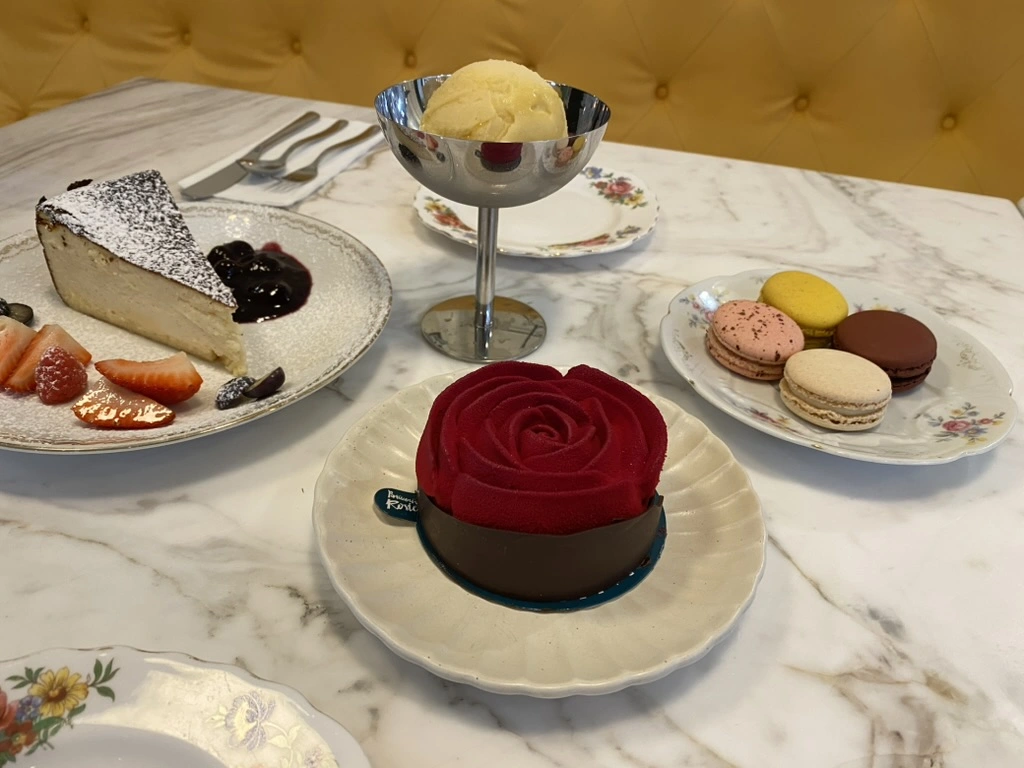 Food at Patisserie Rosie