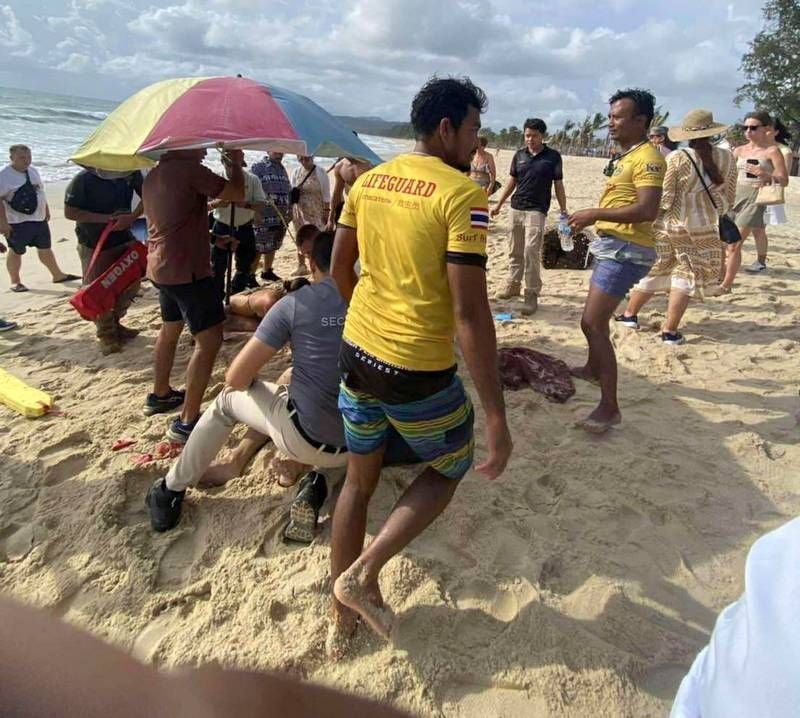 Jet ski heroes drag tourist from Phuket rip current (video) | News by Thaiger