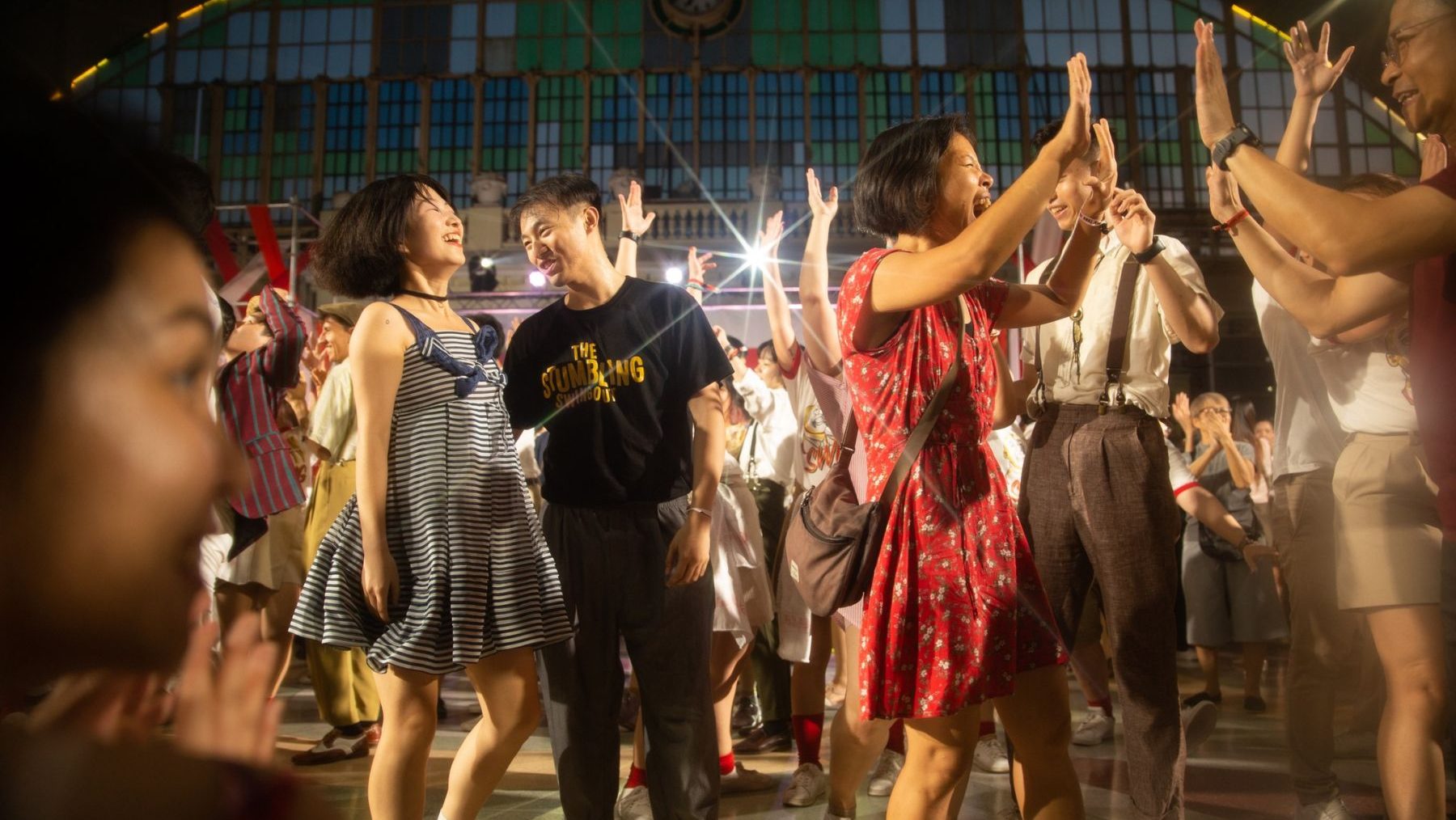 Step Into Swing at Hua Lamphong Railway Station Bangkok