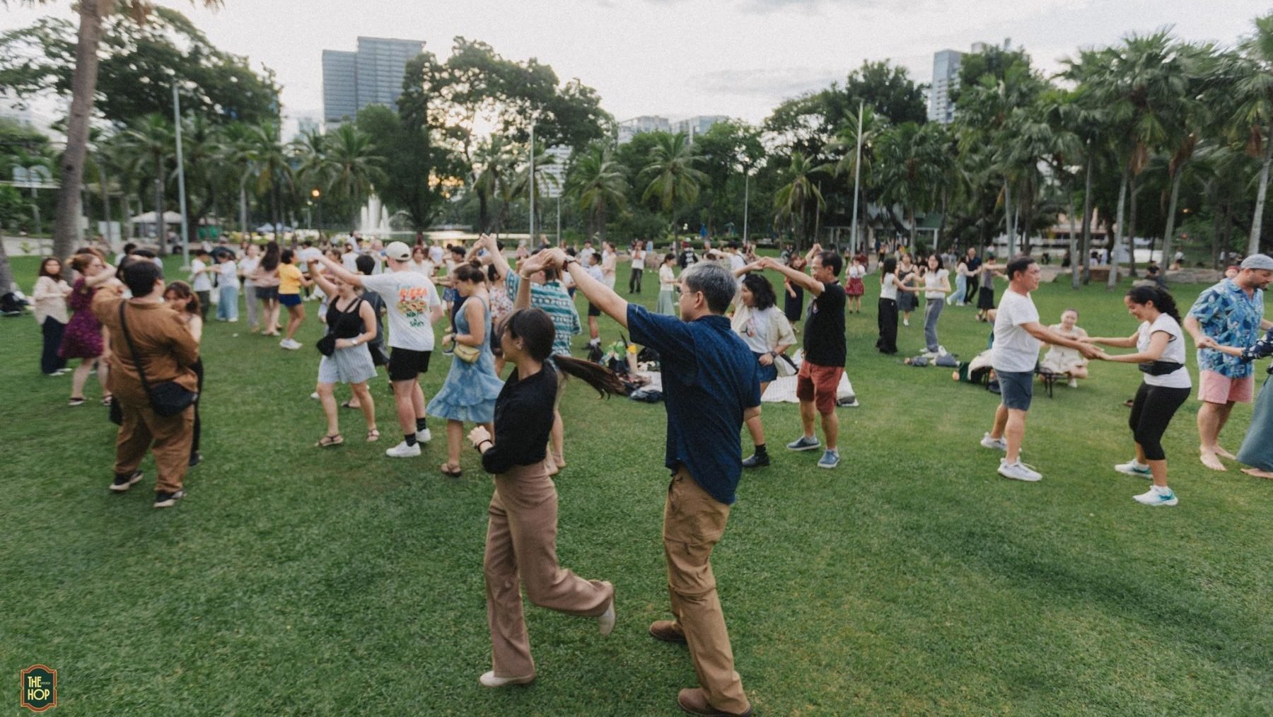 Swing Dancing at Lumphini Park Bangkok