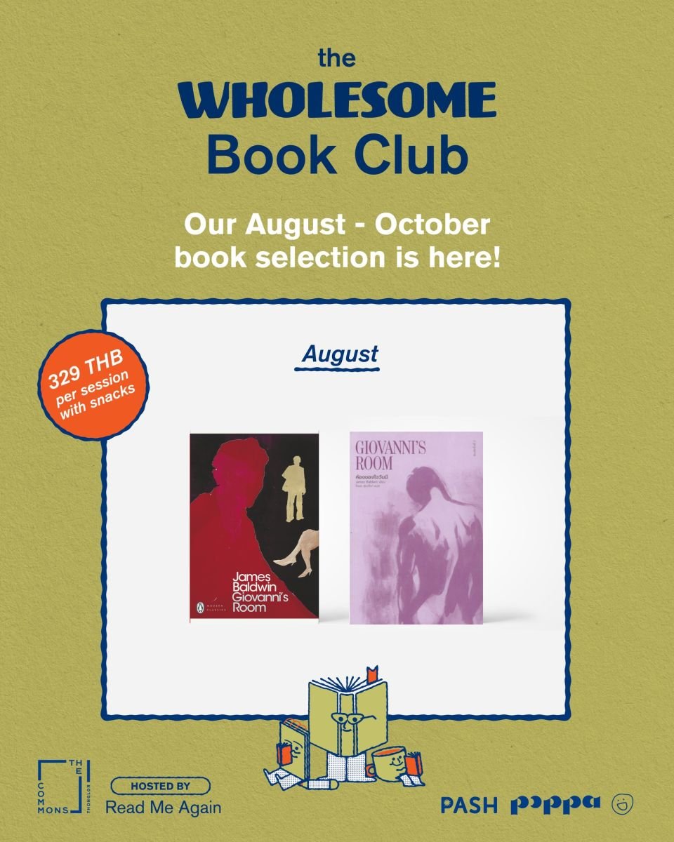 theWHOLESOME Book Club: Booktroverts Series at The Commons Thonglor Bangkok