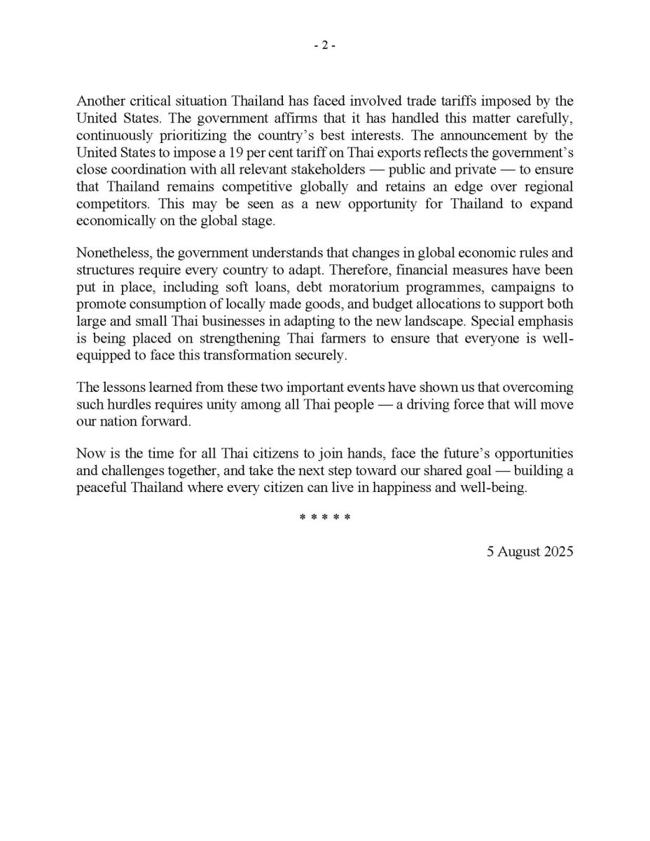 Thailand fights back: Border clashes, US tariffs shake nation | News by Thaiger