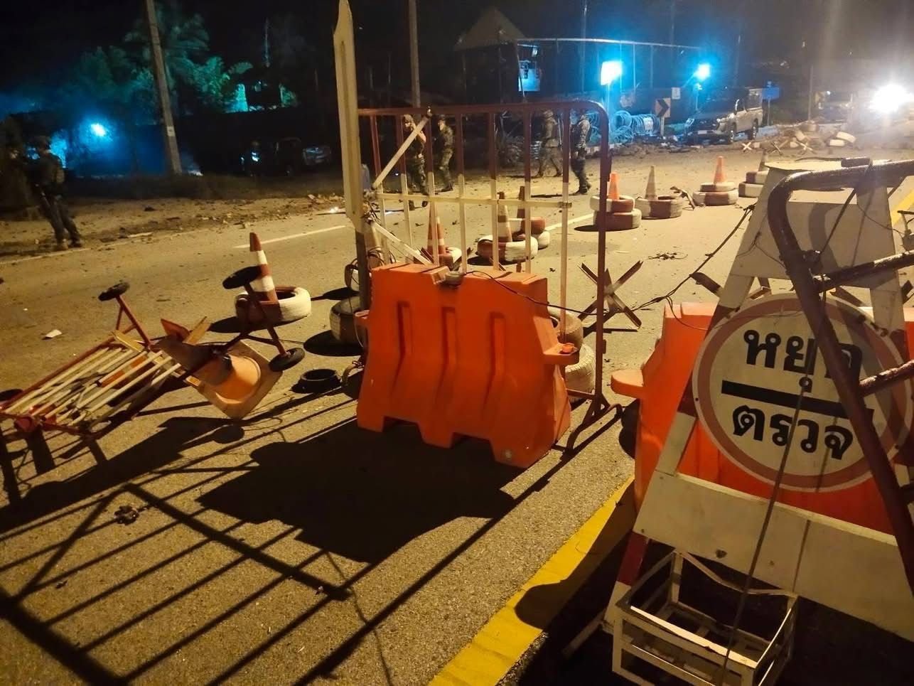 Car bomb rips through Narathiwat checkpoint, 1 injured | News by Thaiger