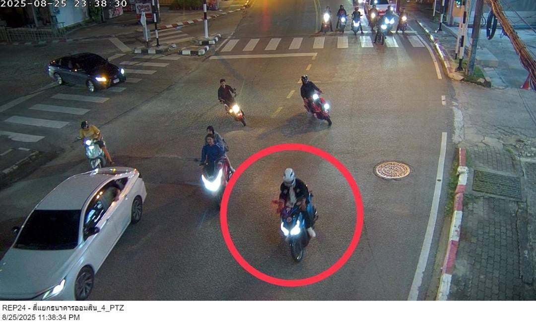 Caught on camera: Patong burglar snared with 300k baht loot | News by Thaiger