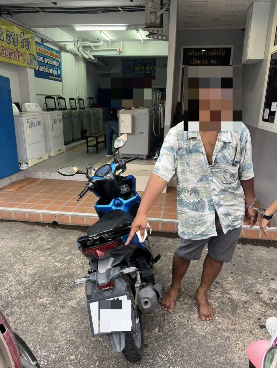 Caught on camera: Patong burglar snared with 300k baht loot | News by Thaiger