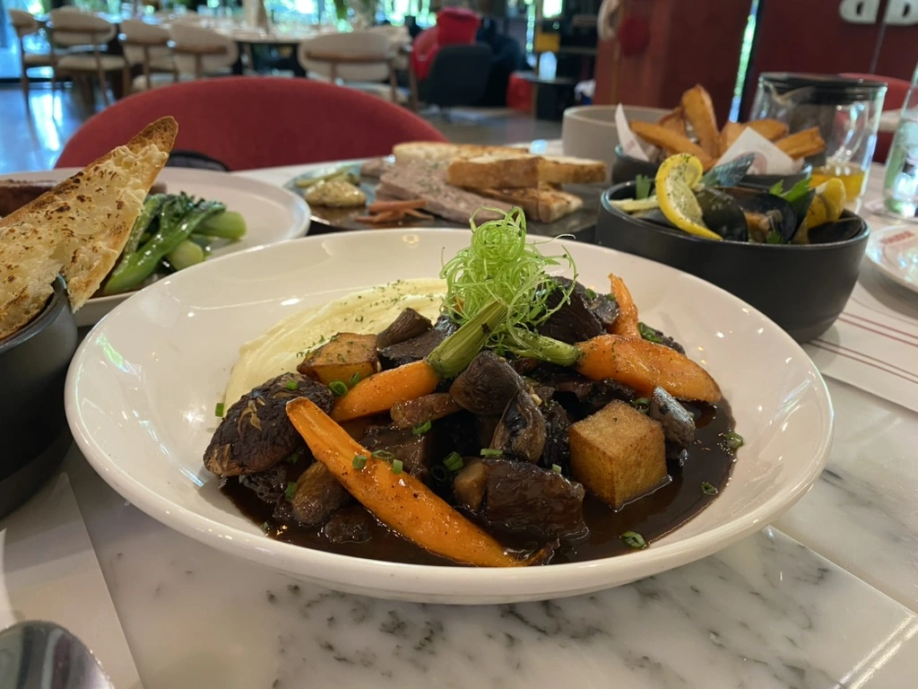 Food at Bonjour Bonsoir