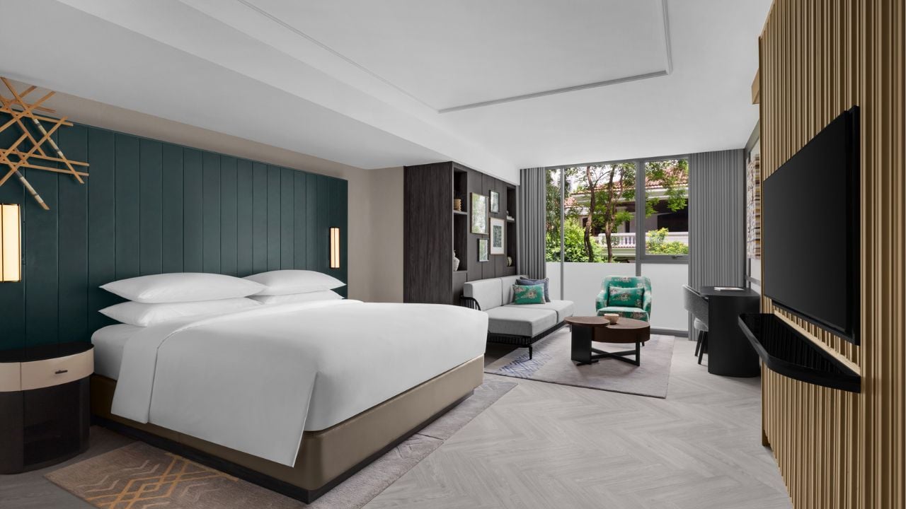 A view of the Emerald Suite in Madi Paidi Bangkok