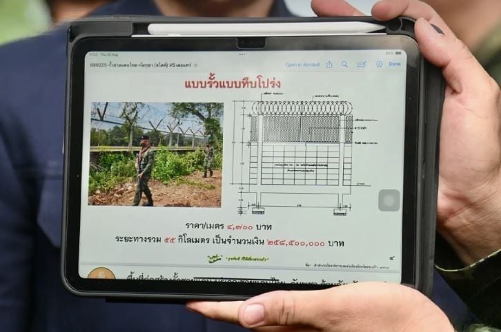Thailand to slam the gate shut with Cambodia border wall | News by Thaiger