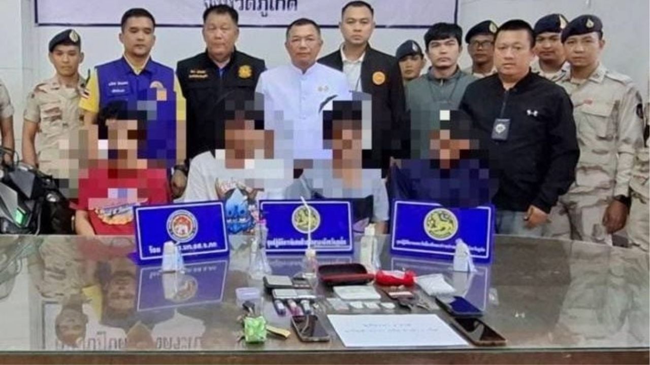 Phuket drug raids: Suspects arrested, meth seized in major crackdown | Thaiger