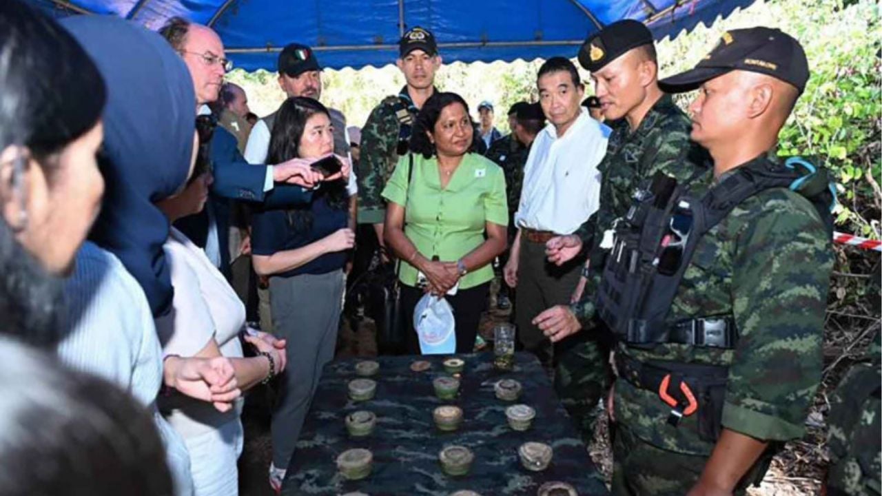 Thai and Cambodian officials clash over legitimacy of landmines | Thaiger