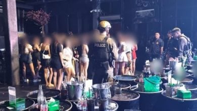 Nightclub raid in Nonthaburi uncovers drugs, 16 test positive | Thaiger