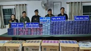 Thai soldiers seize 13,000 packs of untaxed cigarettes near border | Thaiger