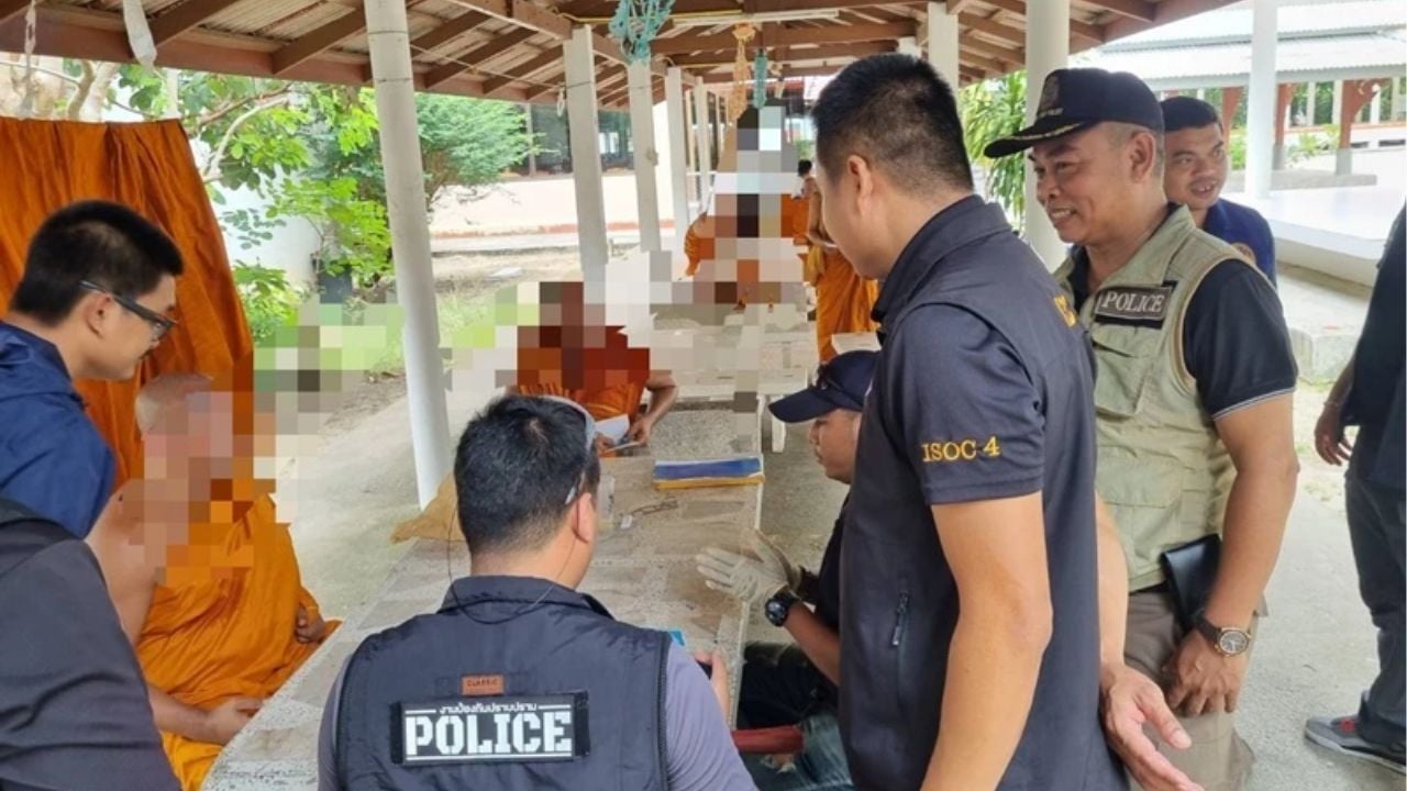 Surat Thani temple abbot found with drugs, monks defrocked | Thaiger