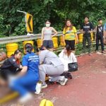 Teachers&#8217; pickup collides with guardrail, injuring seven in Mae Hong Son | Thaiger