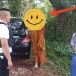 Monk found in suspicious car with woman in Sakon Nakhon | Thaiger