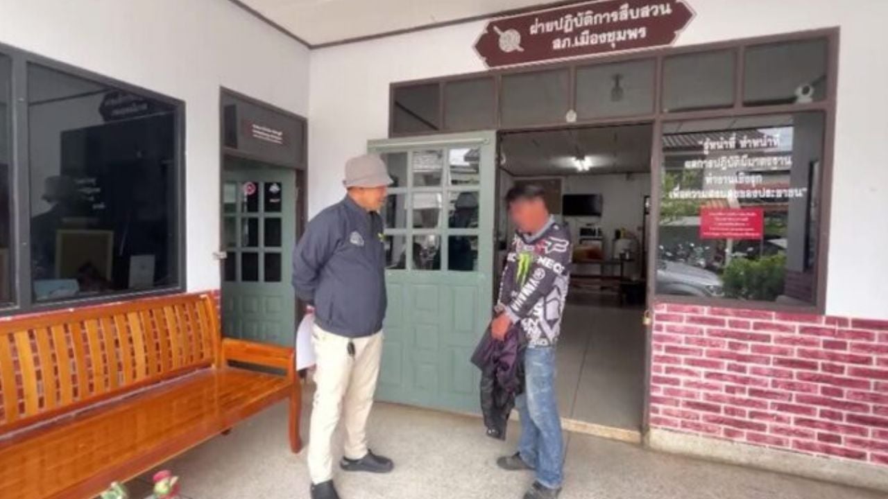 Drunk man at Chumphon station arrested for Krabi assault charge | Thaiger