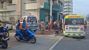 Man attacks ex-girlfriend, leaps from seventh floor in Samut Prakan | Thaiger