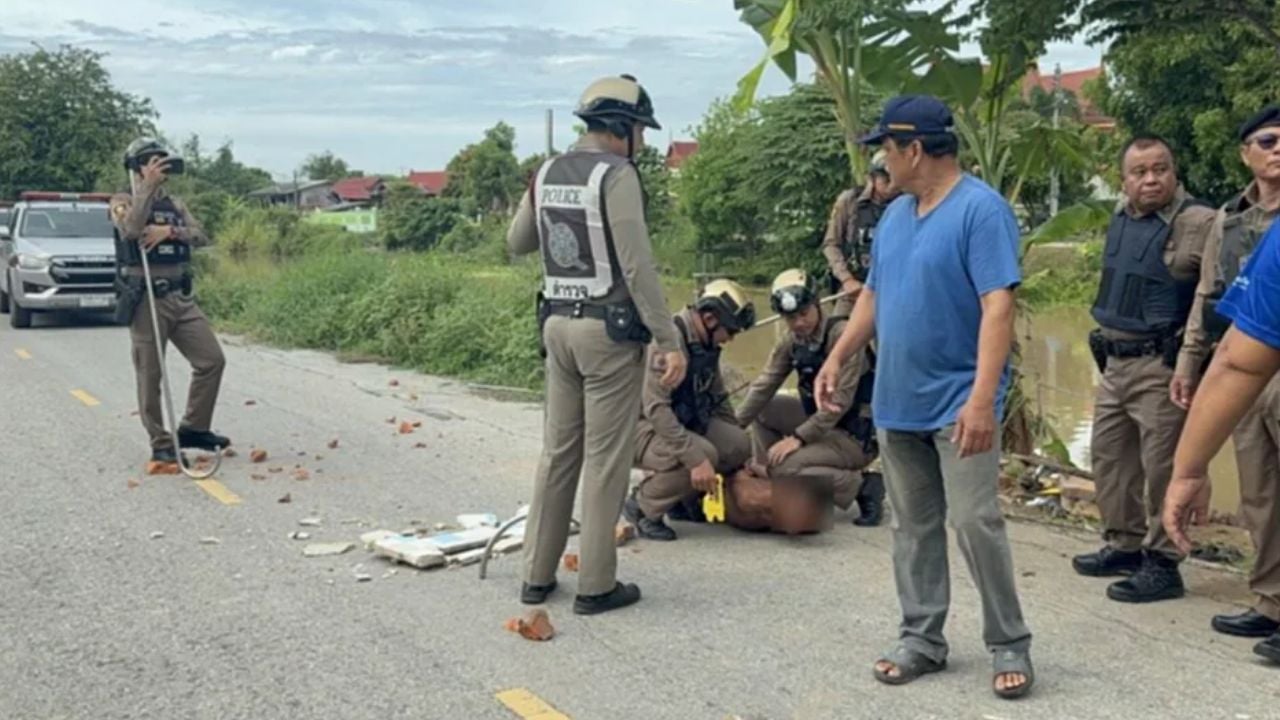 Psychiatric patient causes chaos with machete rampage | Thaiger