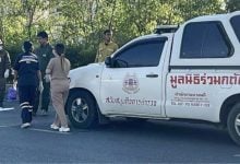 Elderly man killed crossing road in Samut Sakhon accident | Thaiger