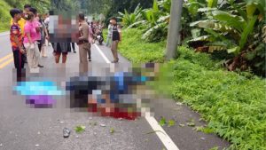 Chumphon tragedy: teenage girls die in motorcycle crash | Thaiger