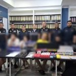 Chon Buri police bust illegal poker den, arrest nine foreigners | Thaiger