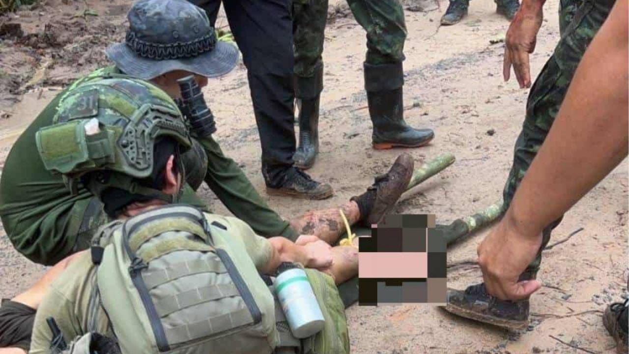 Thai soldier loses foot in Cambodia border landmine blast | Thaiger