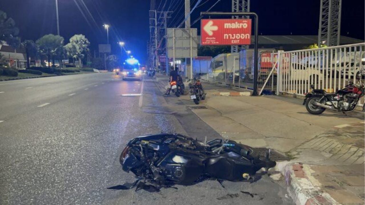 Middle Eastern tourists in serious Pattaya motorcycle crash | Thaiger