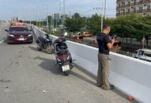 Motorcyclist survives 3 metres overpass fall in Pattaya accident | Thaiger