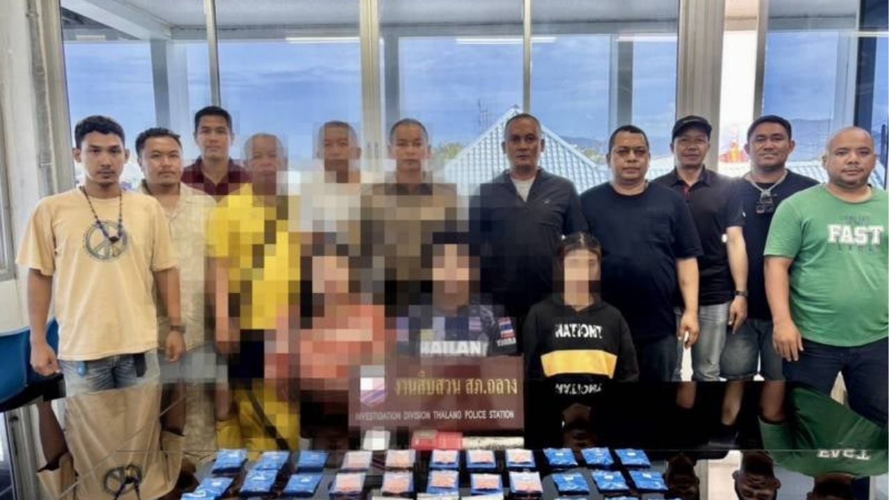 Phuket police arrest trio, seize over 6,000 meth pills | Thaiger