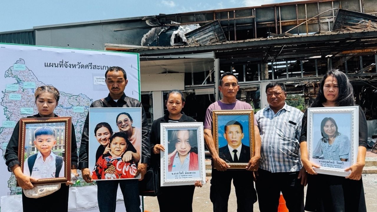 Family of victims died in petrol station attack