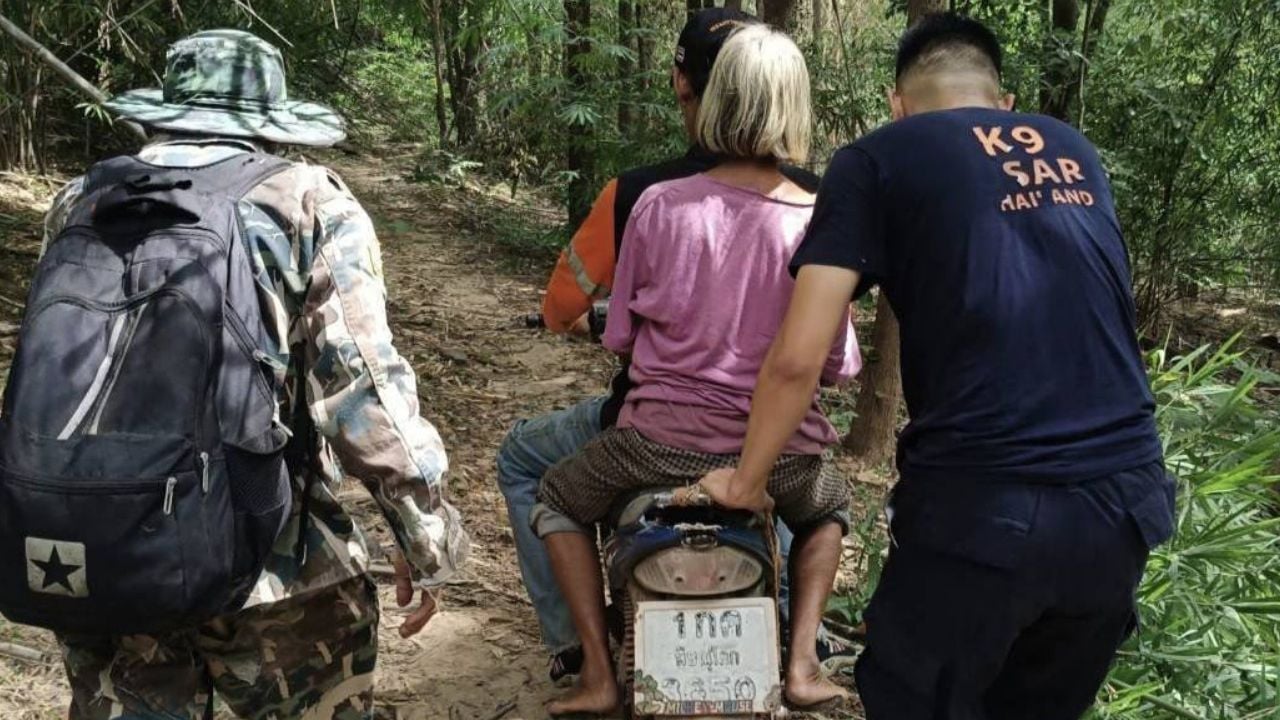 Thai woman found after getting lost in forest for three days