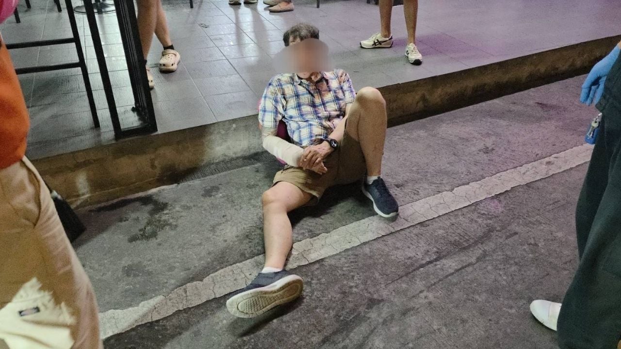 American tourist floors British man for slapping Pattaya bar girl | Thaiger