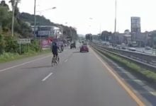 Phuket netizens slam foreign cyclist for reckless lane change | Thaiger