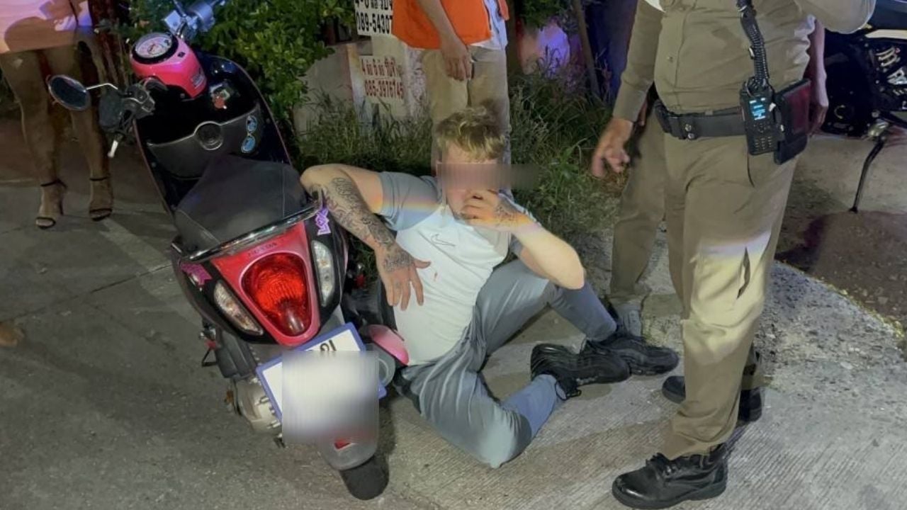 British motorcyclist attacked after wheelie crash injures Thai woman | Thaiger
