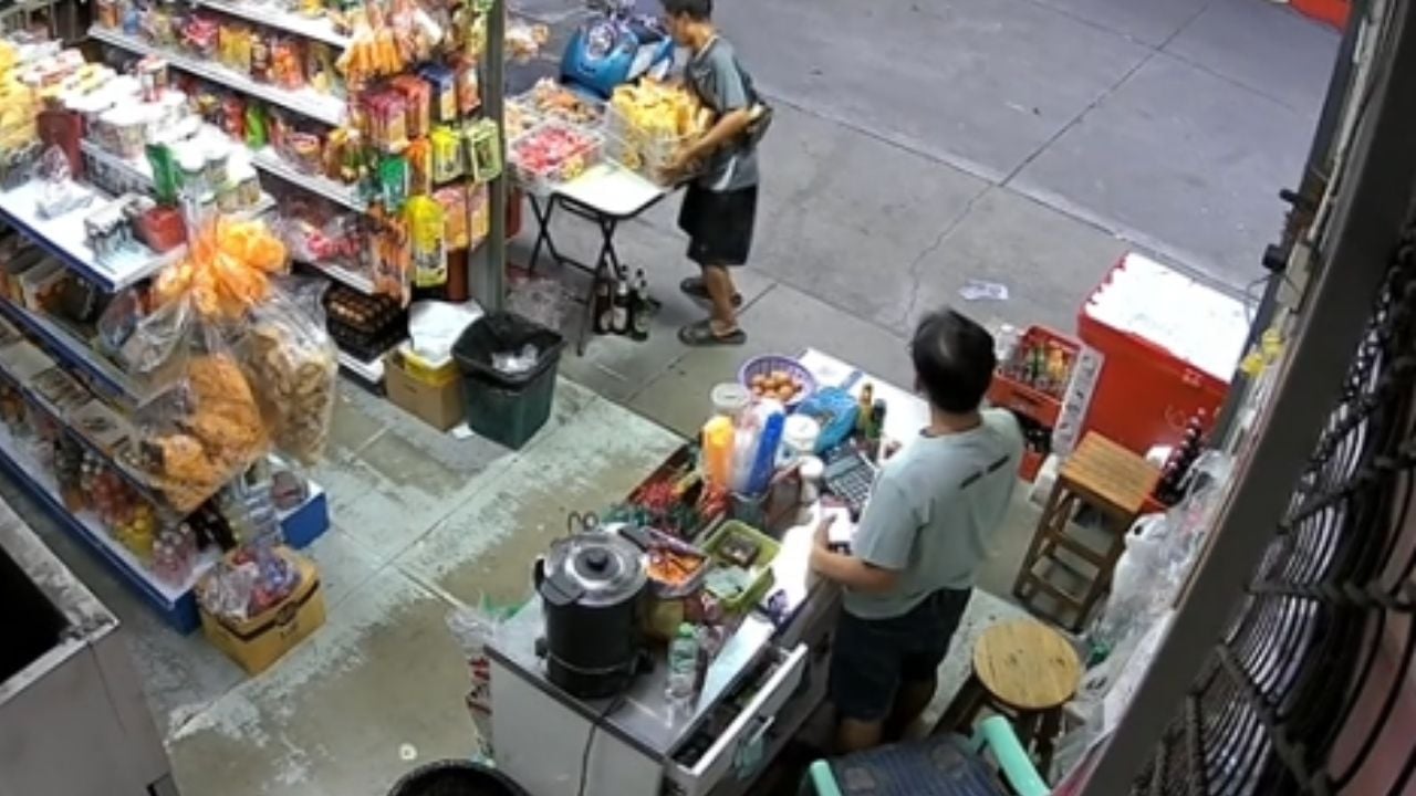 Thai man’s calm response to snack theft goes viral on TikTok | Thaiger