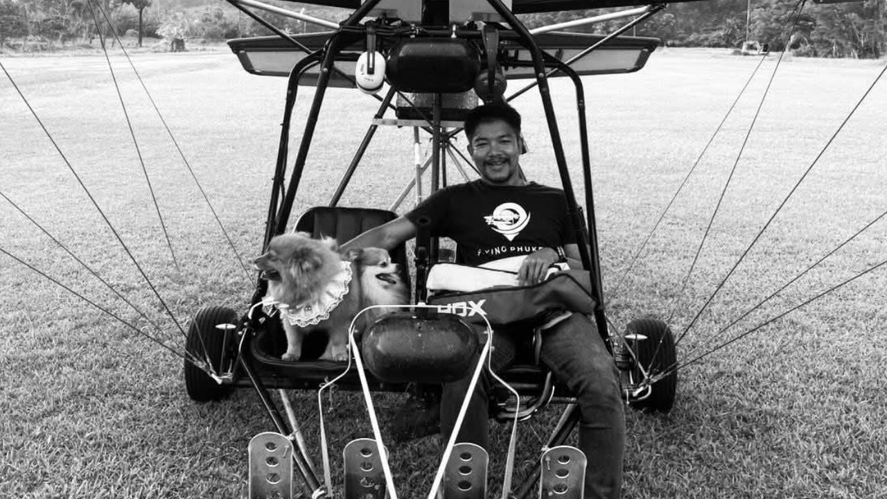 Thai flying trainer dies after Phuket glider crash with Russian student | News by Thaiger