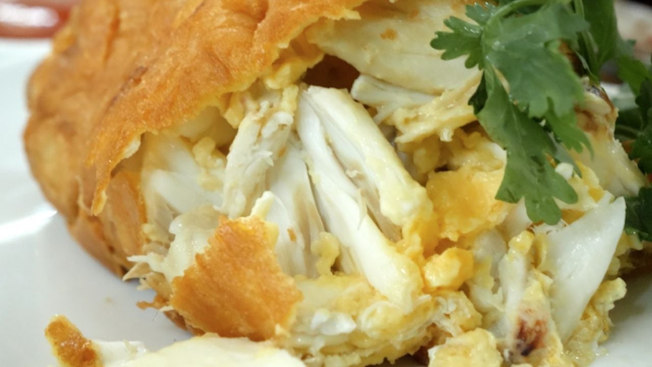 Jay Fai Bangkok crab omelette