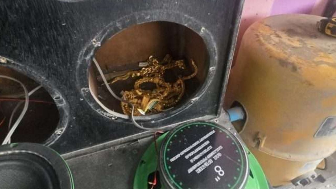 Thai man arrested for stealing gold in Samut Prakan