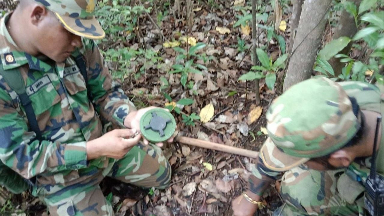 Landmine use at Thailand-Cambodia border