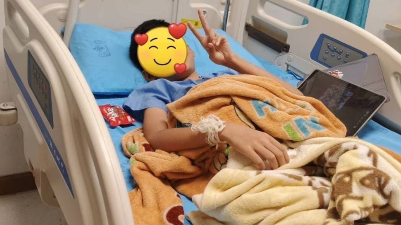 Boy safe after being run over by pickup at Udon Thani school