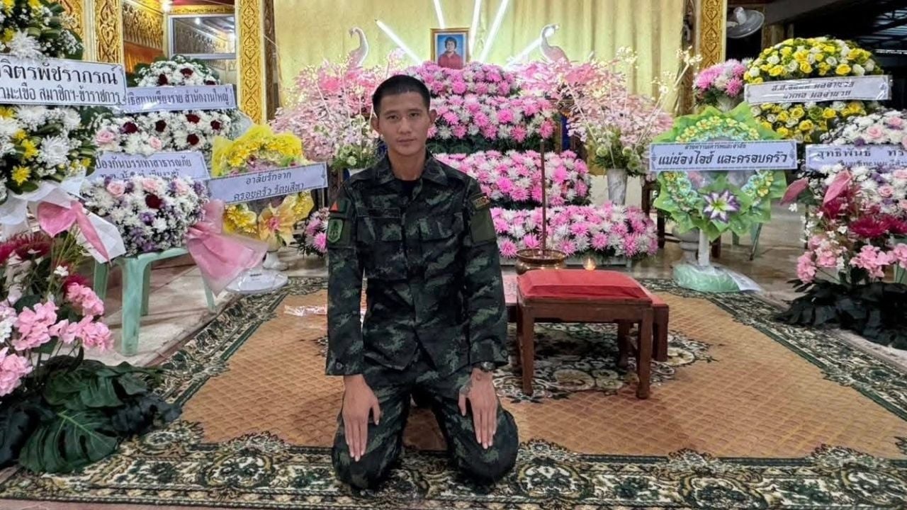 Frontline soldier returns home after mother fatally stabbed by her customer | Thaiger