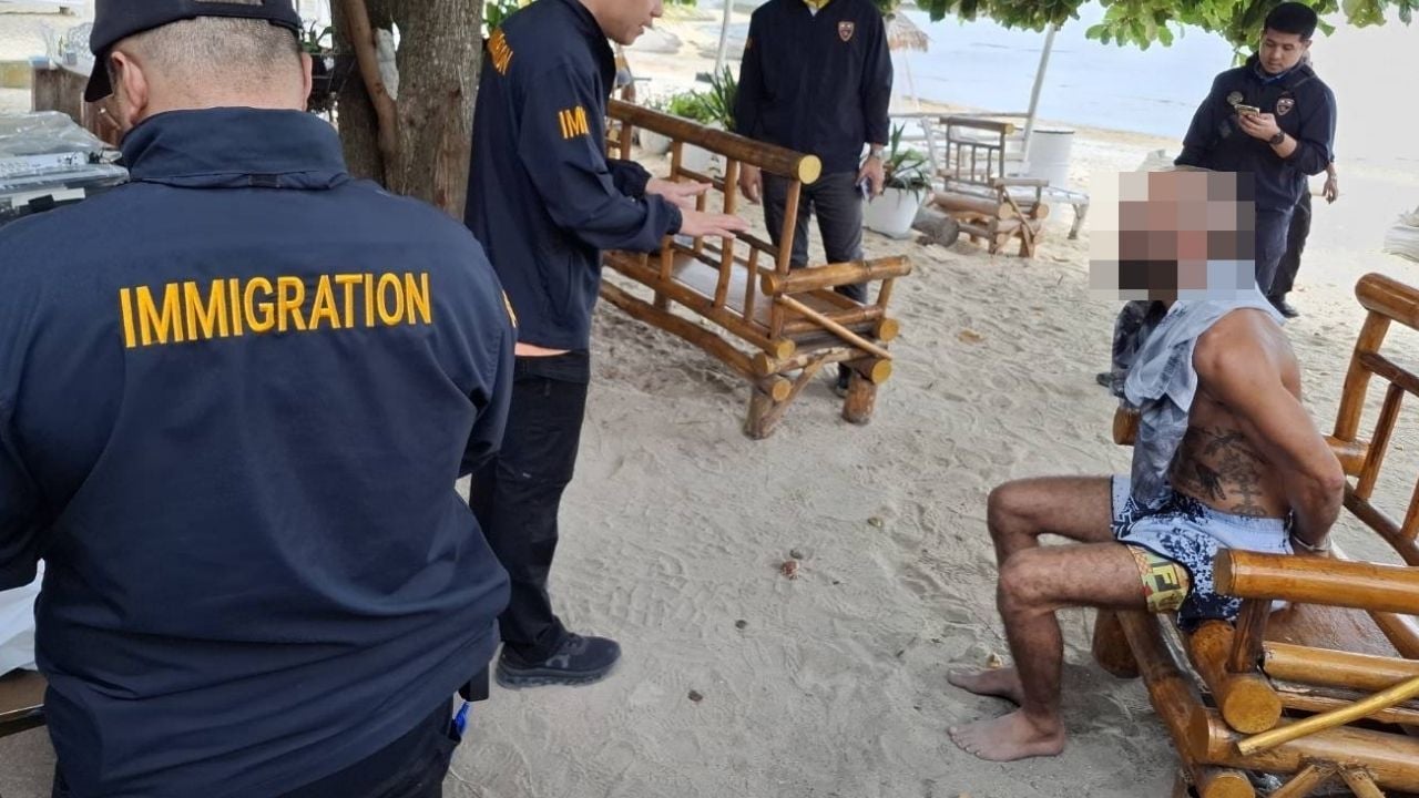 Foreign men drug and illegal clinic operation behind Koh Samui restaurant