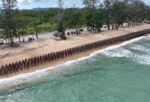 Phuket sand fence project launched to combat coastal erosion | Thaiger