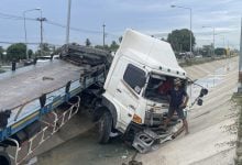 Truck driver crushed in horror crash on Pattaya highway | Thaiger